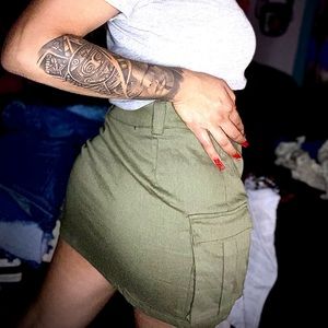 Fashion Nova Cargo Skirt